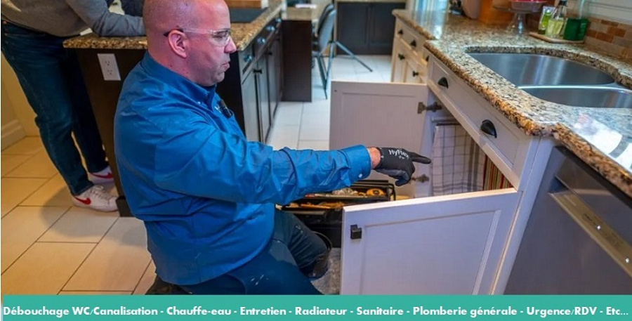 installation robinetterie mitigeuse